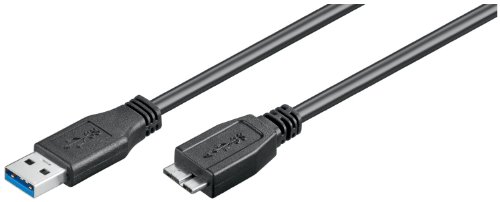 goobay USB 3.0 SuperSpeed Kabel; USB 3.0 Micro-B 300 SCHWARZ 3m goobay USB 3.0 SuperSpeed Kabel; USB 3.0 Micro-B 300 SCHWARZ 3m von goobay