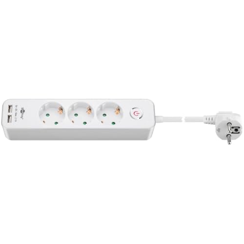 Goobay USB Steckdosenleiste mit Schalter von goobay