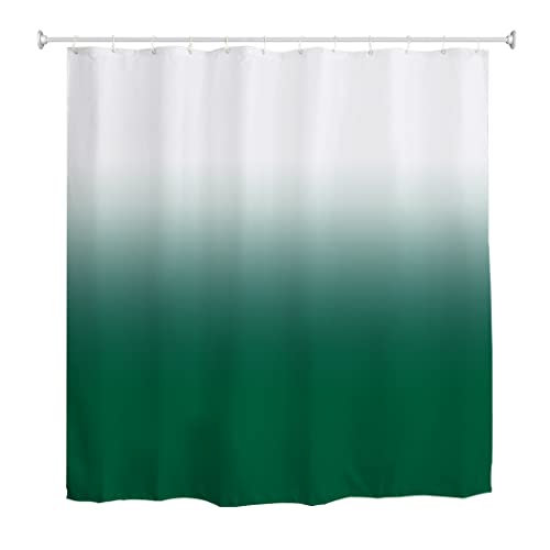 goodbath Duschvorhang, Anti-Schimmel-Stoff wasserdichte Badevorhänge für Badezimmer Badewanne (grün, 180 x 200) von goodbath