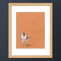 Reihermeise Vogel Kunstdruck von goodgoosegraphics