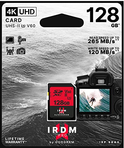 GOODRAM Micro SD 128 GB V60 (UHS-II U3) IRDM PR von goodram