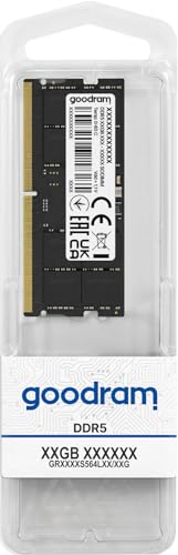 Goodram GR4800S564L40S/16G Modul von mémoire 16 Go 1 x 16 Go DDR5 48000 MHz von GoodRam