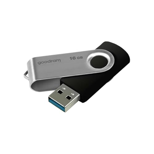 Pen Drive 16 GB GoodRam USB3.0 Twister Schwarz [Uts3 – 0160 K0R11] von GoodRam