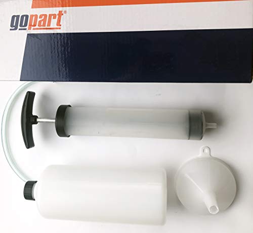 Gopart Öl Absaug Set für Benzin Rasenmäher (Absaugpumpe, Trichter, Sammelbehälter) Ölabsaugsatz Oil Extractor Kit FGP250000GP von gopart