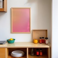 Farbverlauf Orange Poster Pink Gradient Aura - Abstraktes Wandbild Warme Pastelltöne Modernes Design A4/A3/A2/A1/A0, Matt Oder Glänzend 2 Farbverlauf Orange Poster Pink Gradient Aura - Abstraktes Wandbild Warme Pastelltöne Modernes Design A4/A3/A2/A1/A0, Matt Oder Glänzend 2 von goraillafun