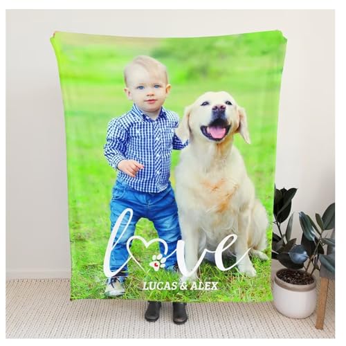 gorm Decke Mit Foto Personalisierte Decke Mit Foto Fotodecke Mit Eigenem Foto Decke Personalisiert Kuscheldecke Mit Foto (150x180cm) von gorm