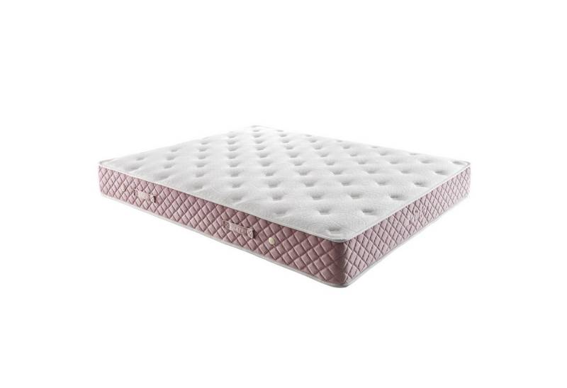 Taschenfederkernmatratze 7 Schichten Höhe 29 cm Matratze 90x200 Doppelseitige Verwendung Pinky, gowoll von gowoll