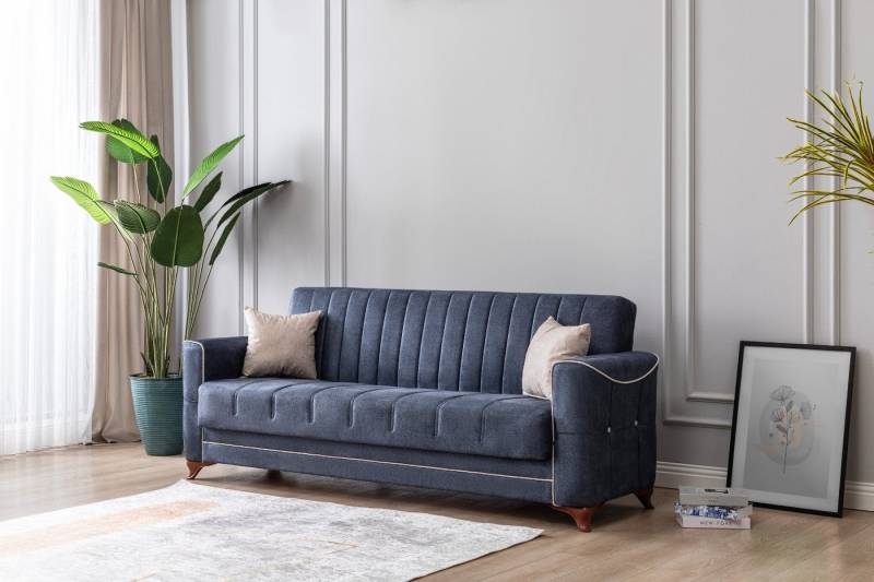 gowoll 3-Sitzer Sofa Bed mit Schlaffunktion und Stauraum Schlafsessel Gästebett, Simple Modern Couch 190 cm Breit mit Relaxfunktion für Wohnzimmer von gowoll