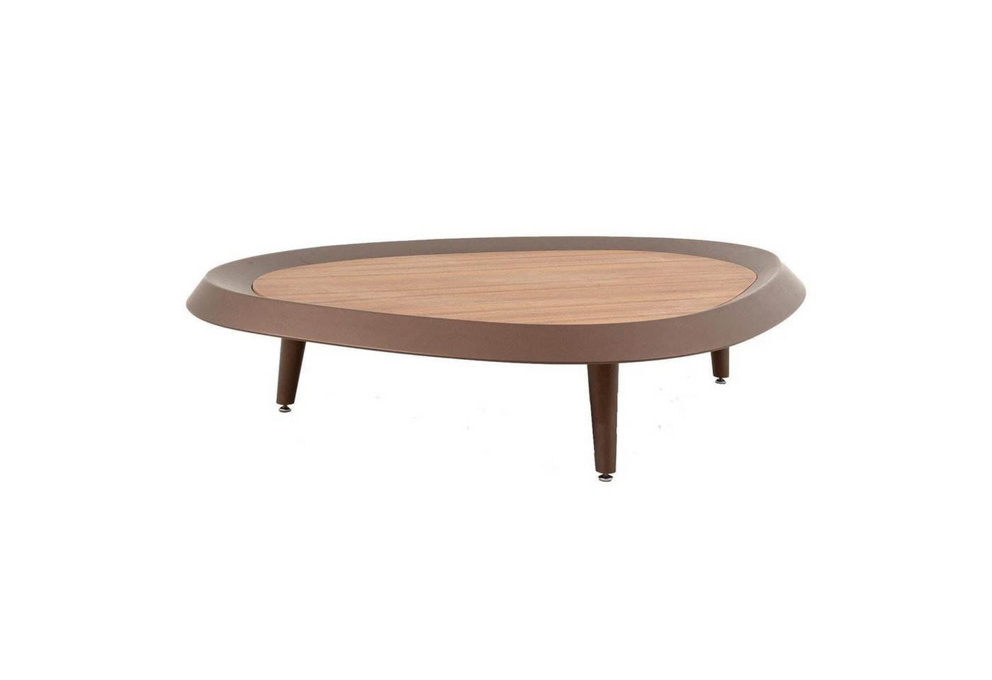 gowoll Couchtisch Runder Wohnzimmertisch Supra Braun, aus MDF 154x112x35 cm Deko Möbel gowoll Couchtisch Runder Wohnzimmertisch Supra Braun, aus MDF 154x112x35 cm Deko Möbel von gowoll