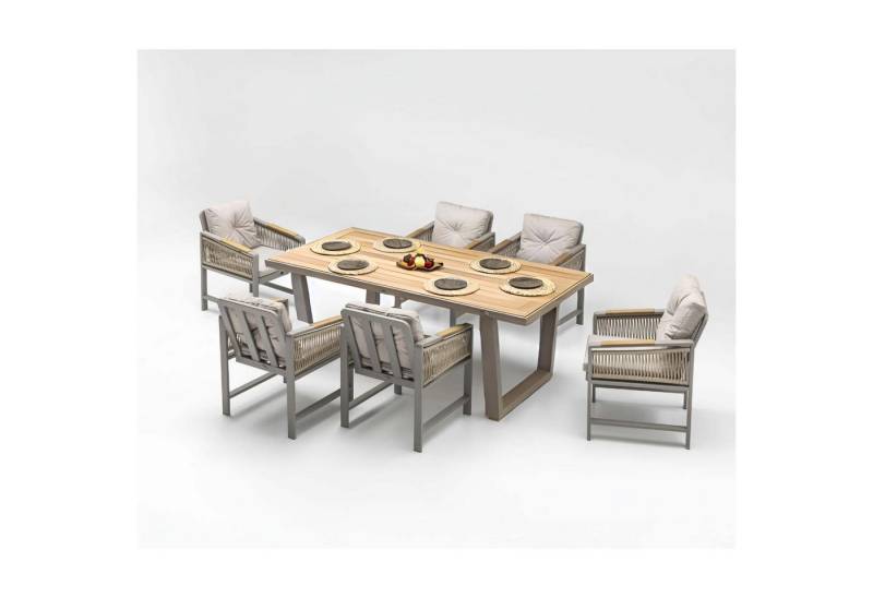 gowoll Gartenlounge-Set Wetterfeste Holz Gartenmöbel Set 6 Personen für Outdoor Terassenmöbel gowoll Gartenlounge-Set Wetterfeste Holz Gartenmöbel Set 6 Personen für Outdoor Terassenmöbel von gowoll