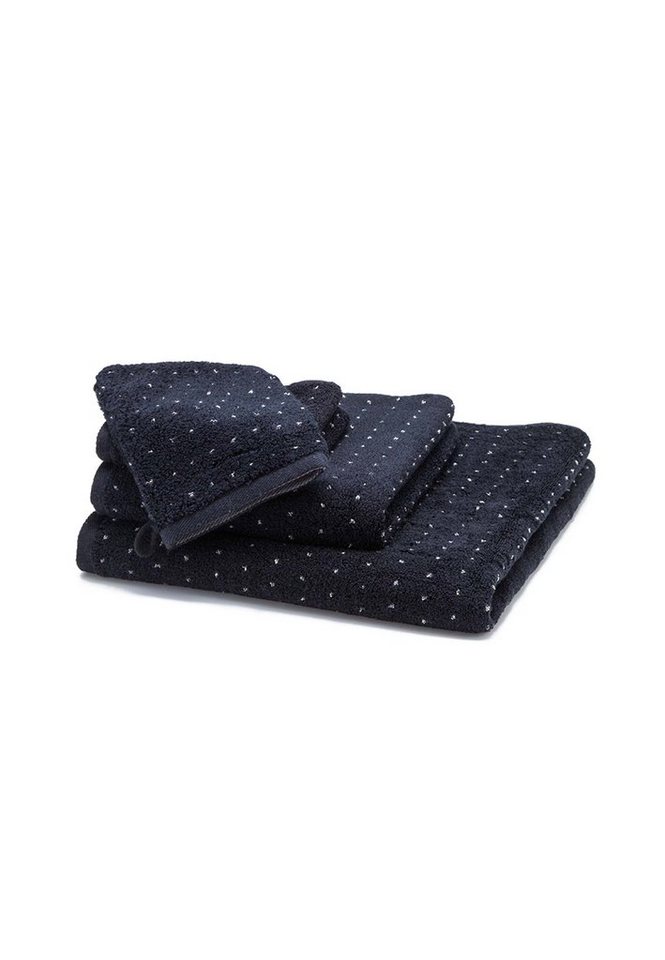 grace grand spa Handtuch Classic, (1-St), mit Punkte-Design von grace grand spa