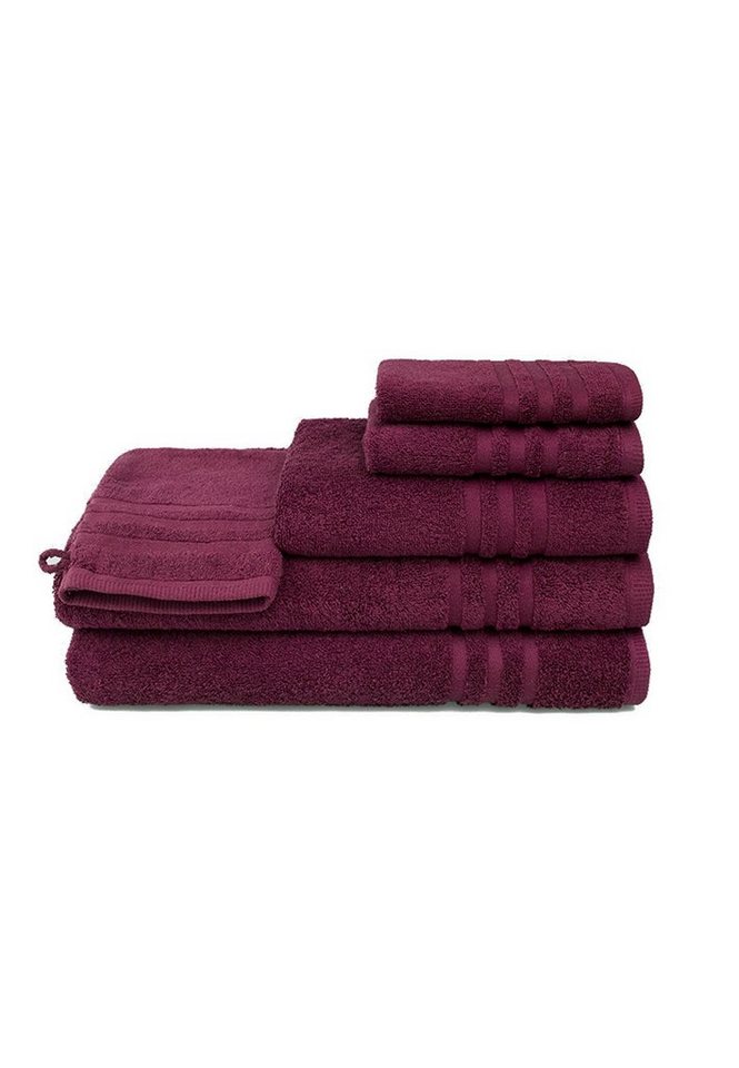 grace grand spa Handtuch Set, (6-tlg), 6-teilig mit hochwertiger Verarbeitung von grace grand spa