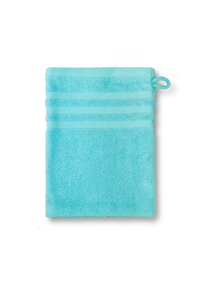 grace grand spa Waschlappen (3-tlg), im 3er-Pack mit Streifen-Bordüre von grace grand spa