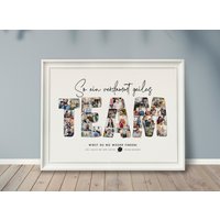 Fotogeschenk Team, Personalisiertes Geschenk, Foto-Collage - Express-Bearbeitung, Abschied Kollege, Chef, Rente, Ruhestand, Alle Sprachen von grafikliebe