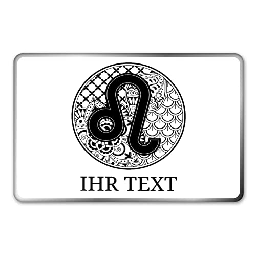 gravur-farbik.de – personalisierbare eckige Dose mit Name oder Wunschtext – Zentangle Löwe Sternzeichen – bedruckte Geschenkdose – ideale Keksdose, Metalldose, Plätzchendose gravur-farbik.de – personalisierbare eckige Dose mit Name oder Wunschtext – Zentangle Löwe Sternzeichen – bedruckte Geschenkdose – ideale Keksdose, Metalldose, Plätzchendose von gravur-fabrik.de