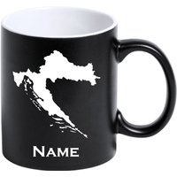 Kroatien Hrvatska Tasse Kaffeetasse Mit Gravur Und Namen Kroatien Hrvatska Tasse Kaffeetasse Mit Gravur Und Namen von gravurprinz