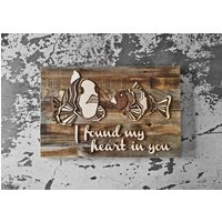 Personalisierter Innenausstattung Wandbehang - Personalisiertes Jubiläum & Hochzeitsgeschenke Großformat 24" X 36" Größe Personalisierter Innenausstattung Wandbehang - Personalisiertes Jubiläum & Hochzeitsgeschenke Großformat 24" X 36" Größe von grayskunk