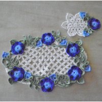 Morning Glory Platzsets Und Hot Pad Set von grazynae
