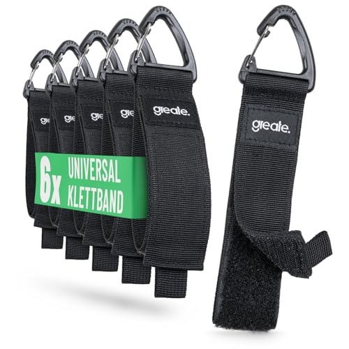 greate 6x Verlängerungskabel Organizer & Aufhänger bis 22kg - Klettband mit Haken für Kabel & Schläuche - Ideales Werkstatt Zubehör - Verlängerungskabel aufhängen - Verlängerungskabel Halter greate 6x Verlängerungskabel Organizer & Aufhänger bis 22kg - Klettband mit Haken für Kabel & Schläuche - Ideales Werkstatt Zubehör - Verlängerungskabel aufhängen - Verlängerungskabel Halter von greate