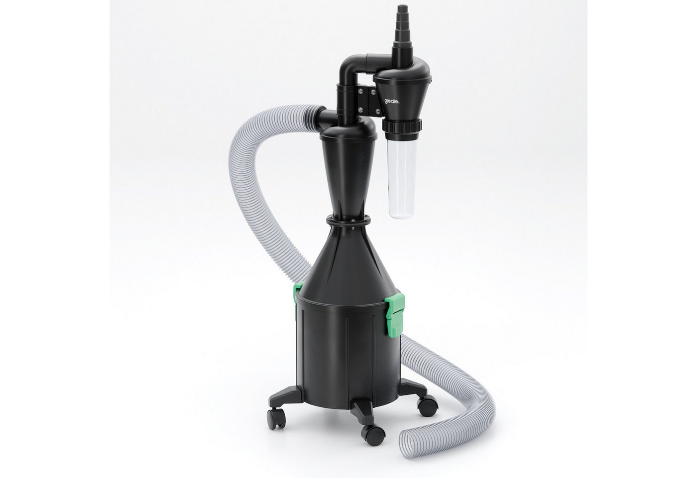 greate. Absauganlage 2-Stufen Zyklonabscheider mit Behälter 17 Liter - Zyklon Absaugung, (2-Stufen Zyklonabscheiderinklusive 17 Liter Sammelbehälter) von greate.