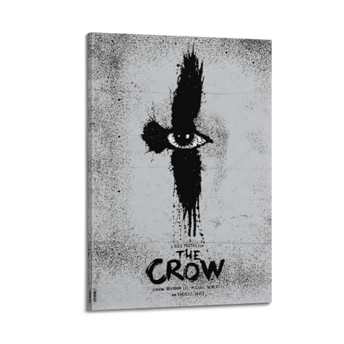 Filmposter "The Crow", Raumdekoration, ästhetisches Poster, künstlerisches Poster für Schlafzimmer, Wohnzimmer, Wände, 20 x 30 cm, Rahmenstil Filmposter "The Crow", Raumdekoration, ästhetisches Poster, künstlerisches Poster für Schlafzimmer, Wohnzimmer, Wände, 20 x 30 cm, Rahmenstil von greb