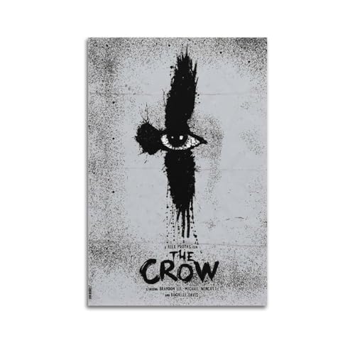 greb Filmposter "The Crow", Raumdekoration, ästhetisches Poster, künstlerisches Poster für Schlafzimmer, Wohnzimmer, Wände, 40 x 60 cm, ungerahmter Stil von greb