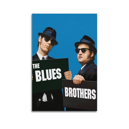 greb The Blues Brothers Film-Leinwand-Poster, Raumdekoration, ästhetisches Poster, künstlerisches Poster für Schlafzimmer, Wohnzimmer, Wände, 30 x 45 cm, ungerahmt von greb