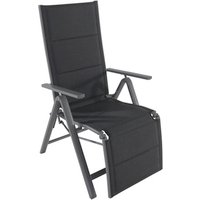 GREEMOTION Relaxsessel »Grenada «, Aluminium, BxHxT: 61 x 112 x 76 cm - schwarz von greemotion