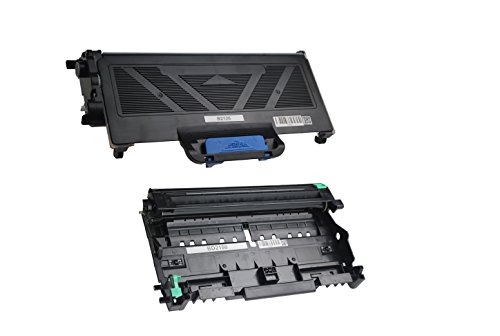 Green Gecko - Kompatibel zu Brother TN-2120 Toner Schwarz & DR-2100 Trommeleinheit - Set für ca. 2.600 Seiten (5% Deckung) - Hochdeckende Tonerfüllung - u. a. für Brother DCP-7010, MFC-7840W von green gecko