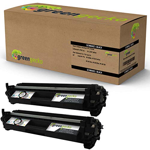 Toner Doppelpack ersetzt HP CF294A I Geeignet Für HP Laserjet Pro MFP M118DW, Pro MFP M148DW, Pro MFP M148FDW | Druckerpatronen schwarz, neuester Chip Toner Doppelpack ersetzt HP CF294A I Geeignet Für HP Laserjet Pro MFP M118DW, Pro MFP M148DW, Pro MFP M148FDW | Druckerpatronen schwarz, neuester Chip von green gecko
