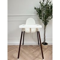 Ikea Beinwickel | Hochstuhlbeine in Nussbaum Optik Selbstklebende Holzoptik Vorgeschnittene Hochstuhlbeinwickel Kinderhochstuhl von greyfoxdesignsuk