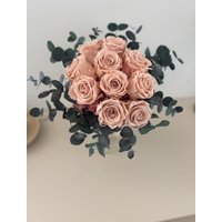 Brautstrauß Mit 10 Infinity Rosen Und Eucalyptus , Bride Bouquet Hochzeitsdeko Brautstrauß Mit 10 Infinity Rosen Und Eucalyptus , Bride Bouquet Hochzeitsdeko von gronarda