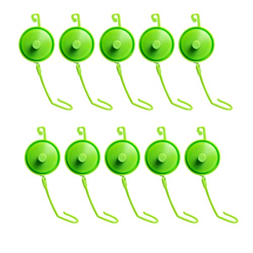 growber Pflanzen JoJo 10 Stück Set - 1,6m ausziehbar, Stop-Funktion, AST- & Pflanzenstütze - für Junge Triebe und schwere Blüten, Schutz vor Abknicken & Brechen, Optimales Wachstum, Grow YoYo´s von growber