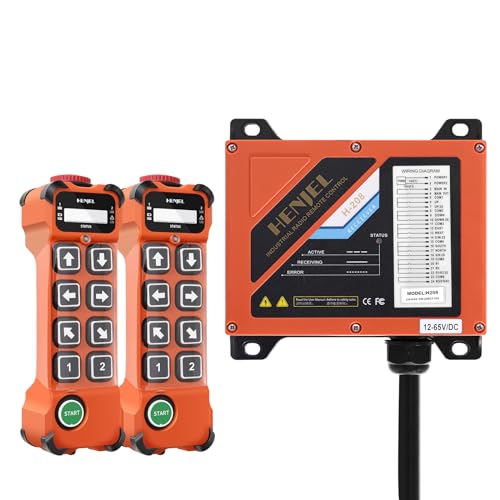 H208 12-65V 2 Doppelte Geschwindigkeiten Drahtlose Kran Fernbedienung 12V 24V 36V 48V Industrielle Funk Fernsteuerung für Hebezeug Brückenkran 8 Tasten Variable Geschwindigkeit- 2 Sendern 1 Empfänger H208 12-65V 2 Doppelte Geschwindigkeiten Drahtlose Kran Fernbedienung 12V 24V 36V 48V Industrielle Funk Fernsteuerung für Hebezeug Brückenkran 8 Tasten Variable Geschwindigkeit- 2 Sendern 1 Empfänger von grtowsnu