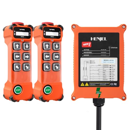 H106 24-264V Drahtlose Kran Fernbedienung Funk 24V 36V 220V Industrielle Fernsteuerung für Elektrische Hebezeugkran Brückenkran 6 Kanal Tasten kanäle - 2T 1R H106 24-264V Drahtlose Kran Fernbedienung Funk 24V 36V 220V Industrielle Fernsteuerung für Elektrische Hebezeugkran Brückenkran 6 Kanal Tasten kanäle - 2T 1R von grtowsnu