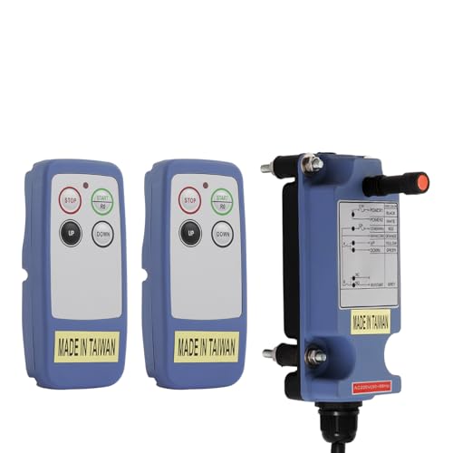 Mini Drahtlose Kran Fernbedienung 12V 24V 2 Kanäle Tasten für Brückenkran Industrielle Elektrisch Hebezeug Winde Kippanhänger Funk 2 Sendern und Empfänger Saga L4 Mini Drahtlose Kran Fernbedienung 12V 24V 2 Kanäle Tasten für Brückenkran Industrielle Elektrisch Hebezeug Winde Kippanhänger Funk 2 Sendern und Empfänger Saga L4 von grtowsnu