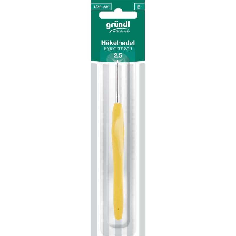 Gründl Ergonomische Häkelnadel 2,50 mm von gründl