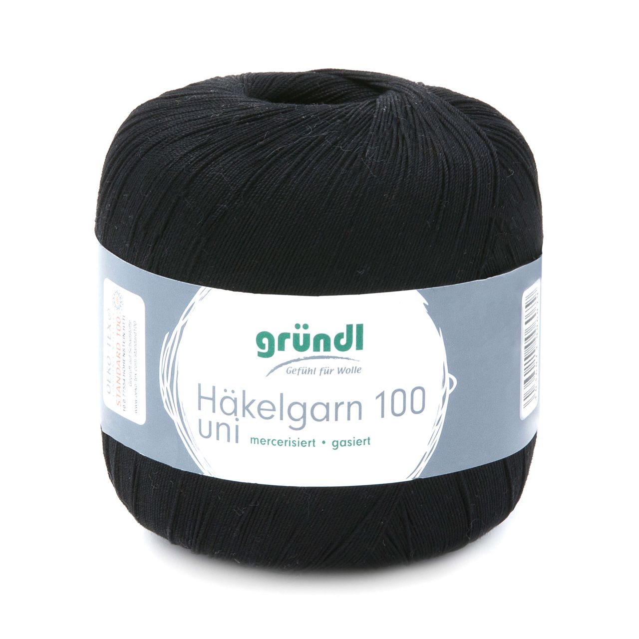 Gründl Häkelgarn 100 g schwarz von gründl