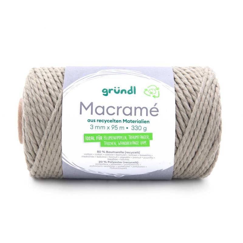 Gründl Macramé khaki 330 g von gründl