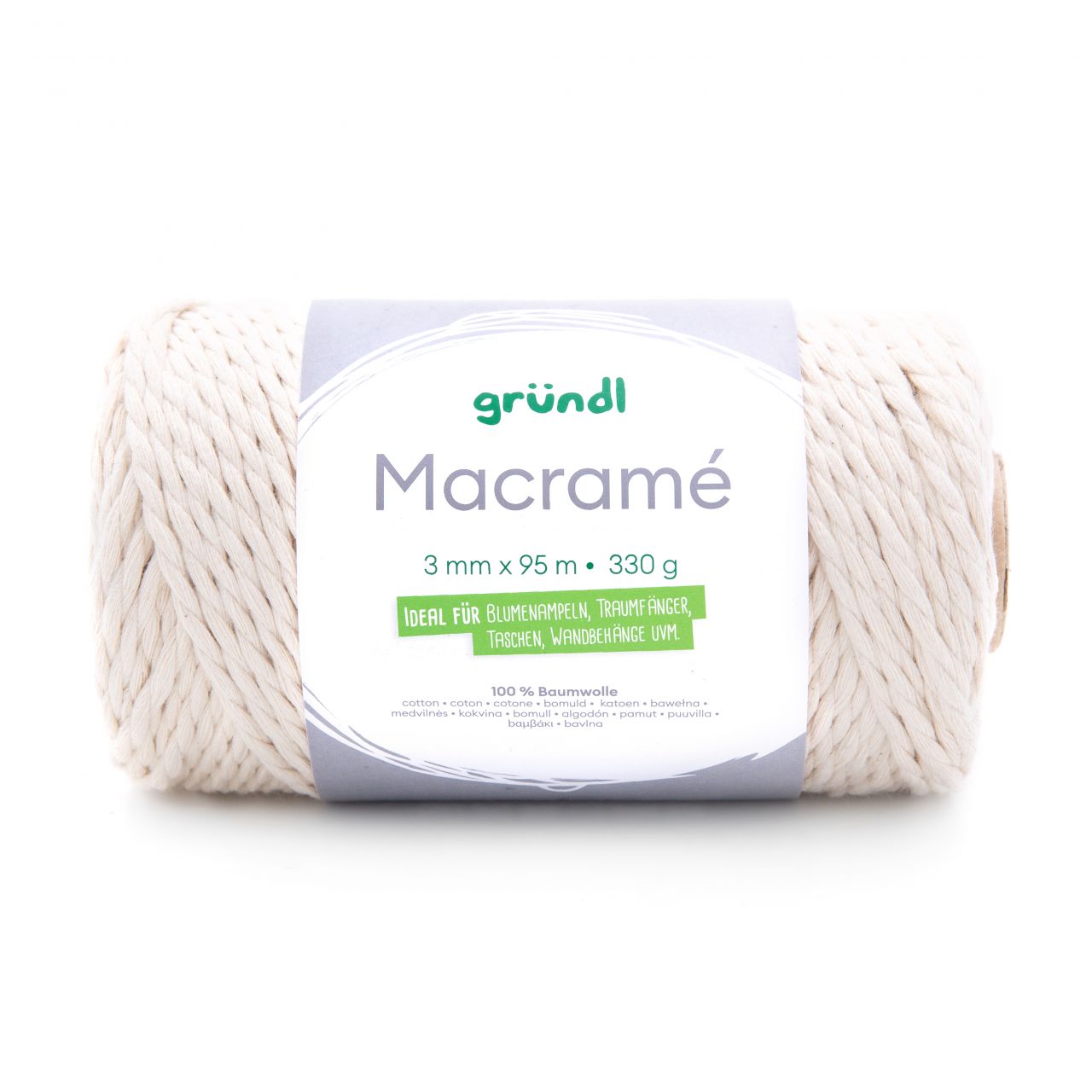 Gründl Macramé natur 330 g von gründl