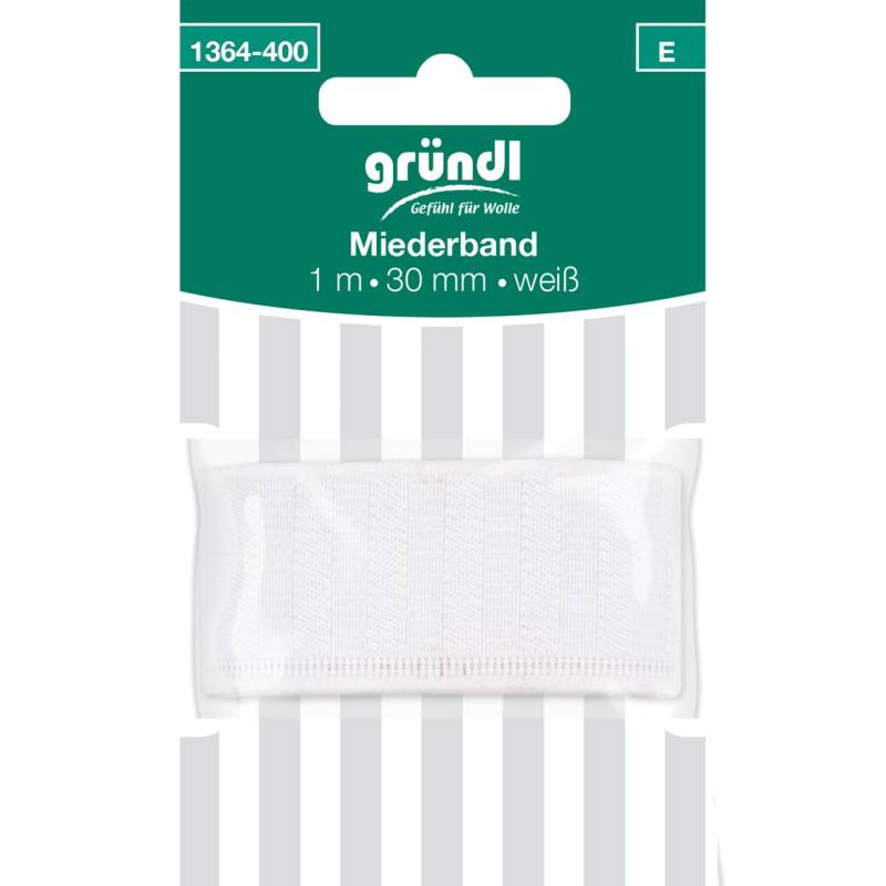 Gründl Miederband weiß von gründl