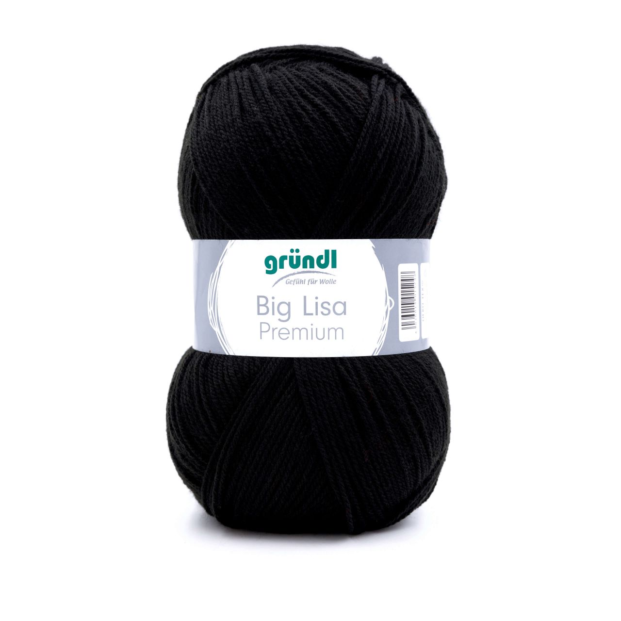 Gründl Wolle Big Lisa Premium 250 g schwarz von gründl