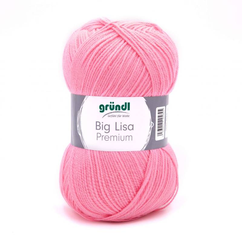 Gründl Wolle Big Lisa Premium 250 g rosa von gründl