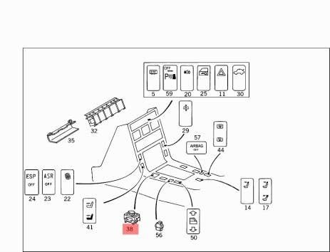 Passend für MB S W140 Spiegel-/Lenksäulen-Memoryschalter A1408206610 Passend für MB S W140 Spiegel-/Lenksäulen-Memoryschalter A1408206610 von gtvtrading