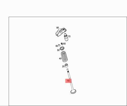 Passend für MERCEDES-BENZ A W177 Motor-Auslassventil A2820504300 Passend für MERCEDES-BENZ A W177 Motor-Auslassventil A2820504300 von gtvtrading