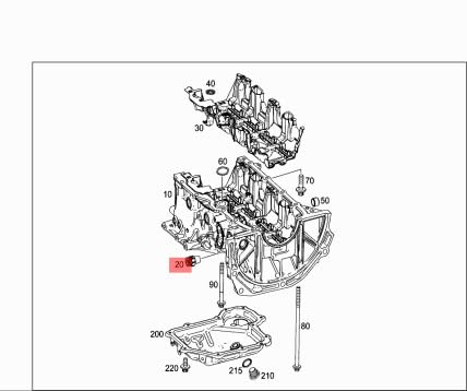 Passend für MERCEDES-BENZ A W177 Motoröl-Überdruckventil A2821800133 von gtvtrading