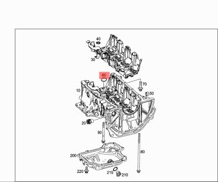 Passend für MERCEDES-BENZ A W177 Motorölwanne O-Ring A2829970245 Passend für MERCEDES-BENZ A W177 Motorölwanne O-Ring A2829970245 von gtvtrading