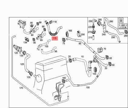 Passend für MERCEDES-BENZ C W203 Heizwasser-Rücklaufschlauch A2038303696 Passend für MERCEDES-BENZ C W203 Heizwasser-Rücklaufschlauch A2038303696 von gtvtrading