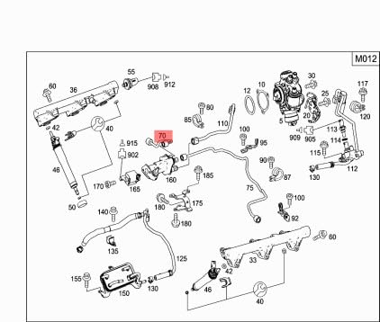 Passend für MERCEDES-BENZ C W203 Kraftstoffleitung A2720700235 Passend für MERCEDES-BENZ C W203 Kraftstoffleitung A2720700235 von gtvtrading
