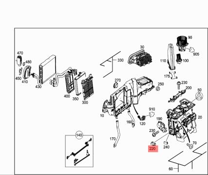 Passend für MERCEDES-BENZ E W212 Linkes Klimaanlagengehäuseventil A2128350040 Passend für MERCEDES-BENZ E W212 Linkes Klimaanlagengehäuseventil A2128350040 von gtvtrading